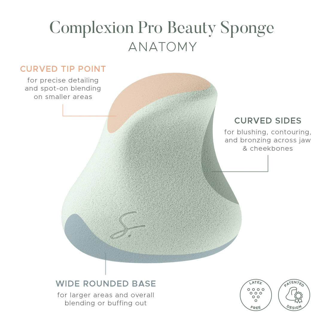 Complexion Pro Beauty Sponge Strokes Beauty Lab