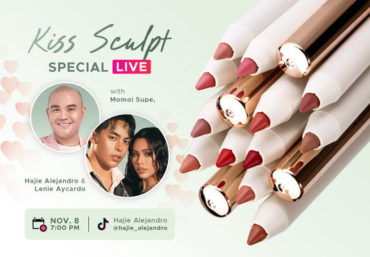 Watch Out For The Kiss Sculpt Live Launch with Momoi Supe, Hajie Alejandro & Lenie Aycardo this November 8