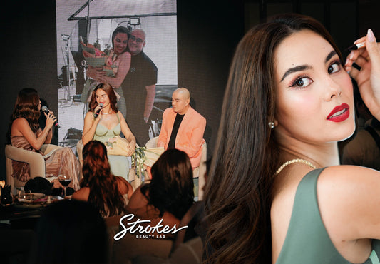 Strokes Beauty Lab Launches #StrokesBrowUniverse, Introducing The Microblade Pen Hybrid with Catriona Gray