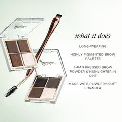 Brow Definer Palette + Brow Definer Duo Brush
