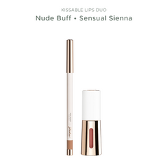 Kissable Lips Duo [Kiss Sculpt & Silk Kiss + FREE UVPS in Rosette]